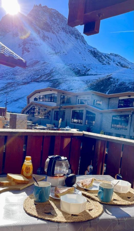 Charmant Studio Aux Pieds Des Pistes Vue Sur La Montagne Tignes Eksteriør bilde