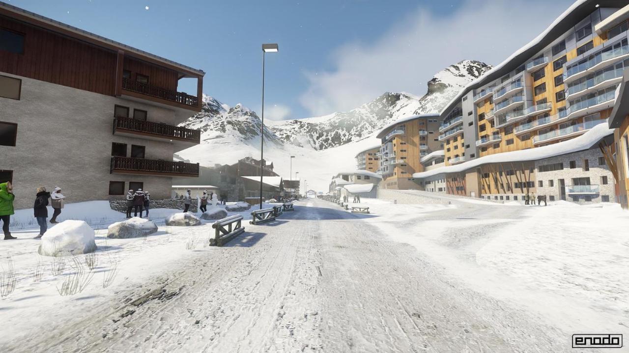 Charmant Studio Aux Pieds Des Pistes Vue Sur La Montagne Tignes Eksteriør bilde