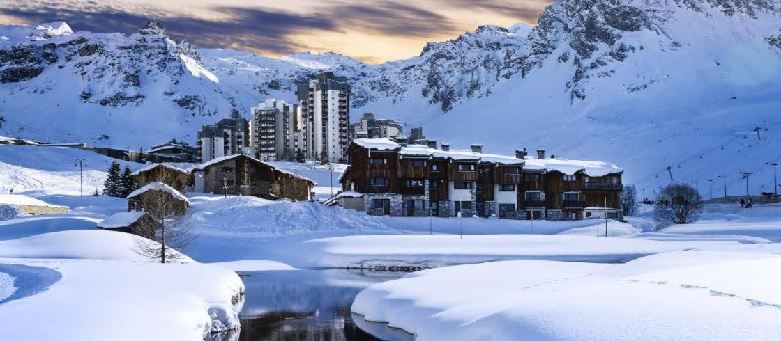 Charmant Studio Aux Pieds Des Pistes Vue Sur La Montagne Tignes Eksteriør bilde
